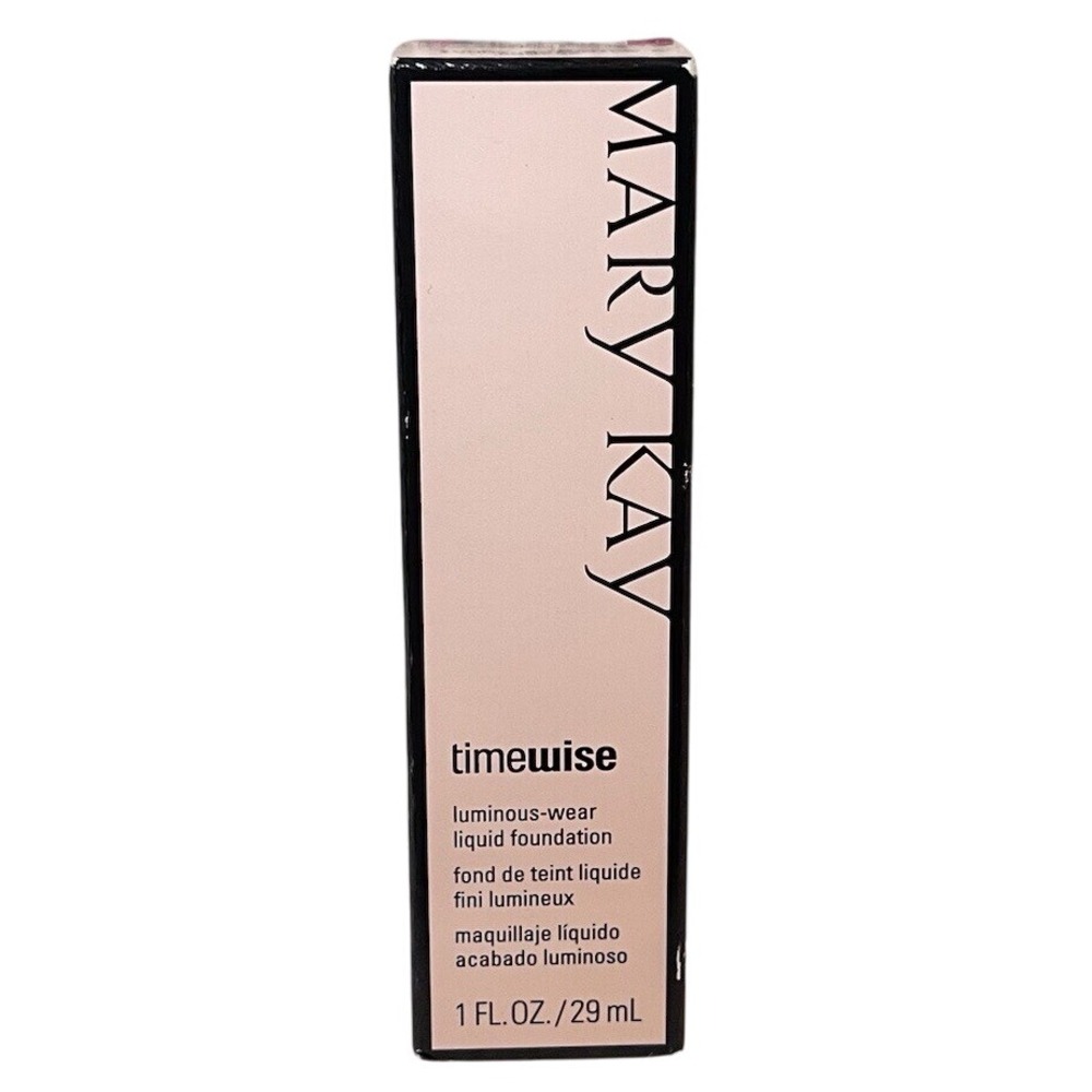 Mary‎ Kay Timewise 1 Oz Luminous Wear Liquid Foundation Bronze 8 038721
